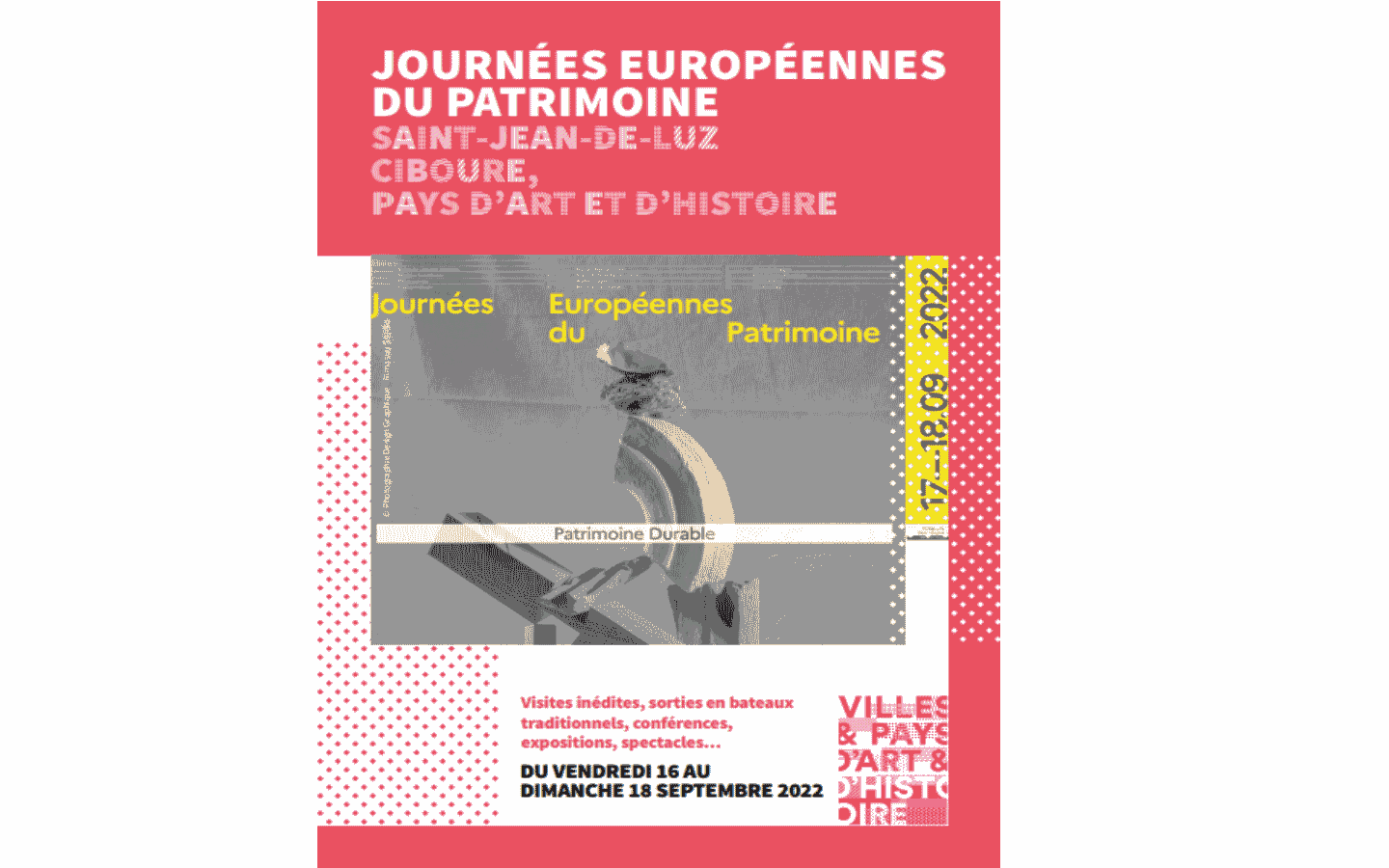 Journées européennes du patrimoine : Balade architecturale de Ciboure et Saint-Jean-de-Luz