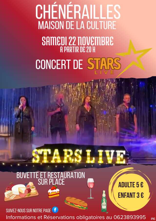 CONCERT DE STARS LIVE