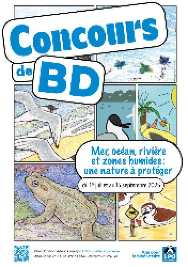 Concours de BD par la LPO Nouvelle Aquitaine