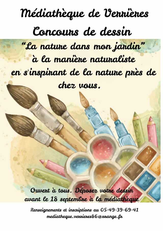 Concours de dessin dans l'esprit naturaliste
