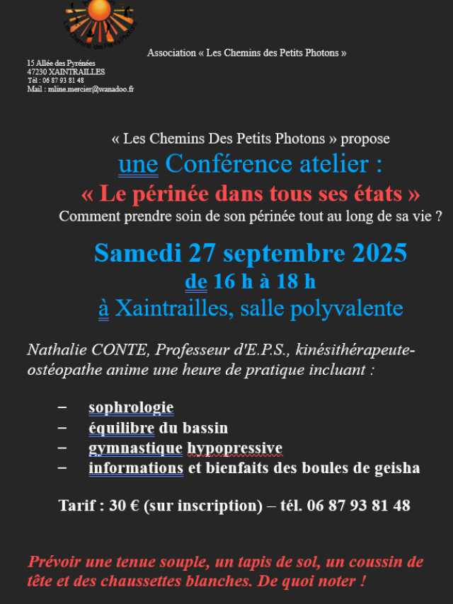 Conférence atelier 