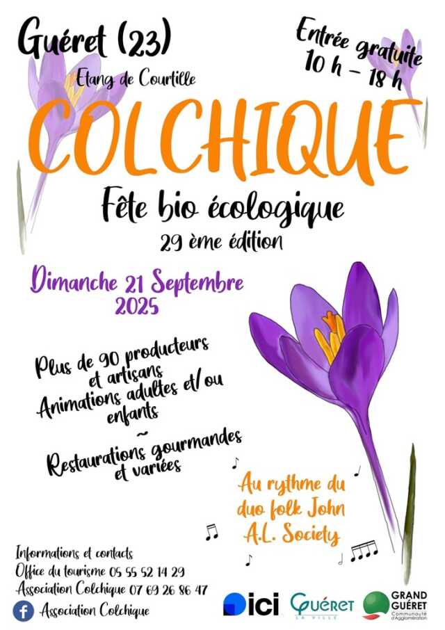 Fête bio écologique Colchique