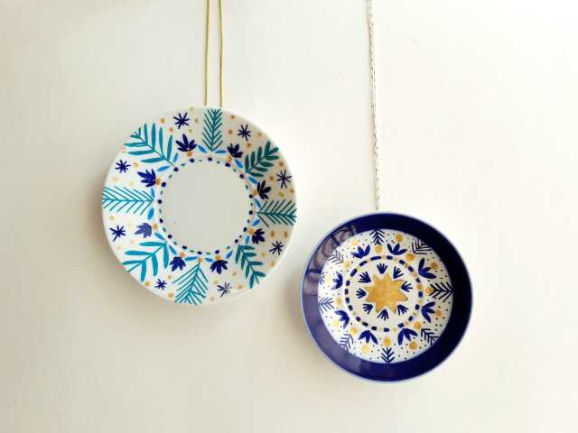 Atelier porcelaine 6-12 ans : couronne de Noël