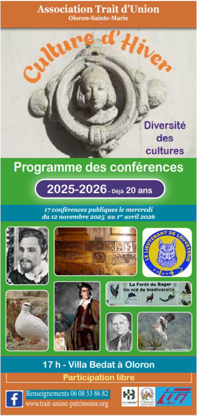 Culture d'hiver : conférence 