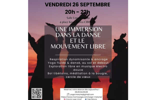 Yogadanse Flow – Atelier Mouvement Libre