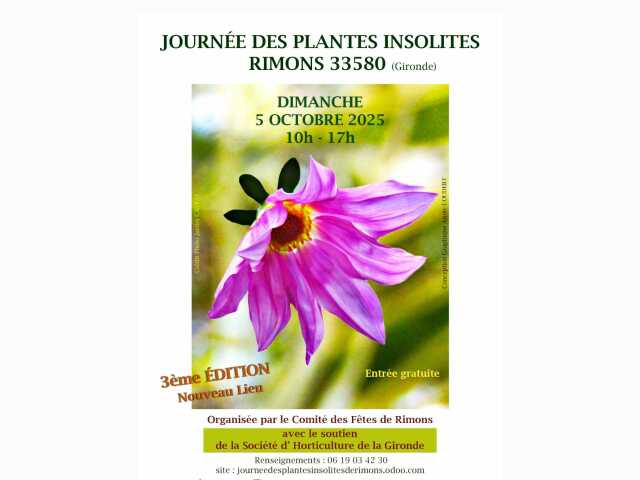 Journée des plantes insolites 3e édition