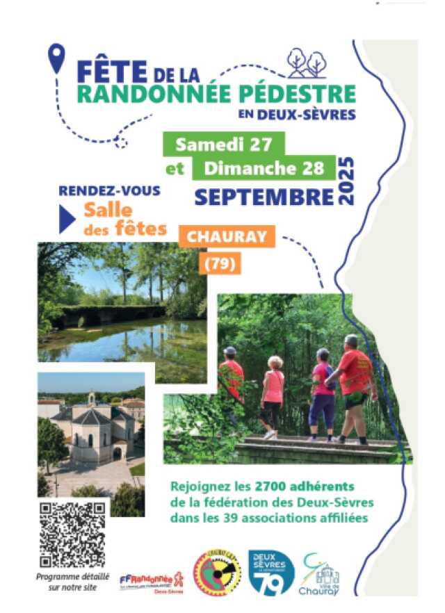 Fête de la randonnée pédestre à Chauray