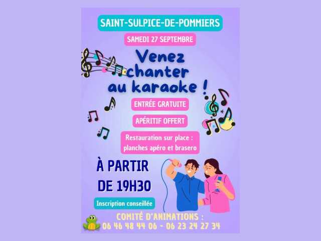 Soirée karaoké