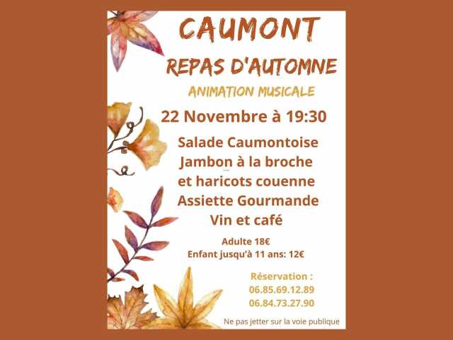 Repas d'automne