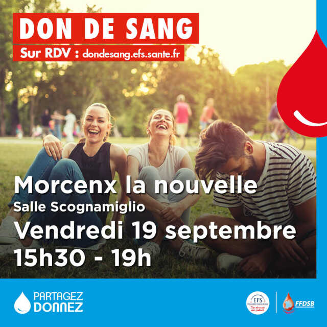 Don De Sang - Morcenx-la-Nouvelle