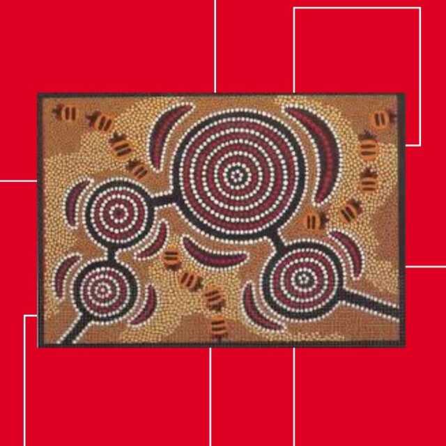 Micro-atelier : Le “Dot painting” un art aborigène