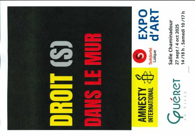 Art expo avec Amnesty International