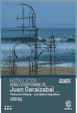 Exposition Juan Garaizabal Memoria Urbana : Les Bains Napoléon