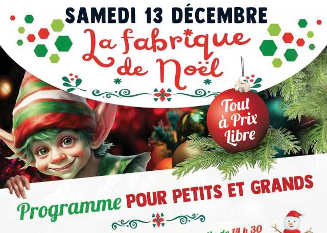 La fabrique de Noël à l'Ecocentre