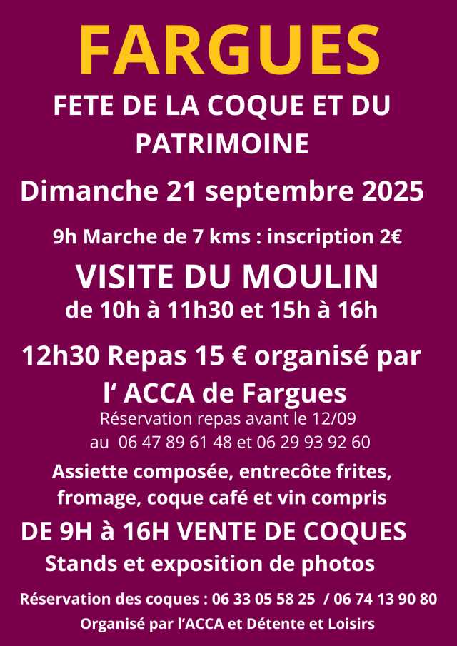 Fête de la Coque et du Patrimoine