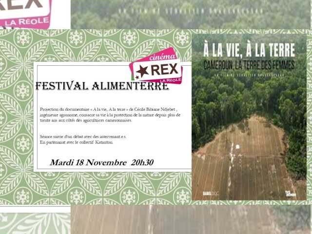 Festival alimenterre: A la vie à la Terre