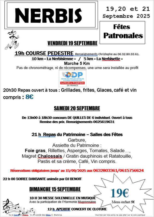 Fêtes de Nerbis