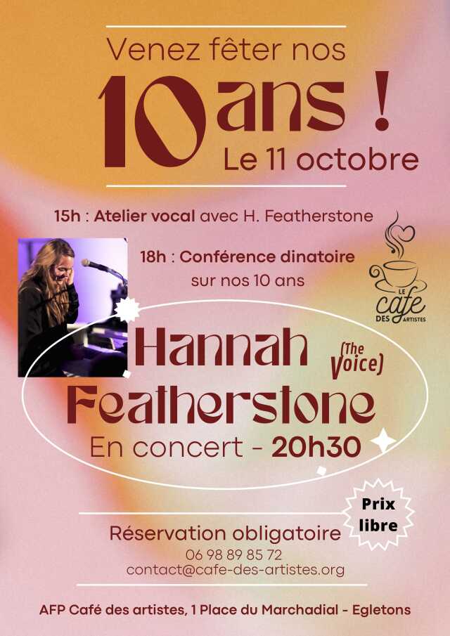 10 ans Café des Artistes