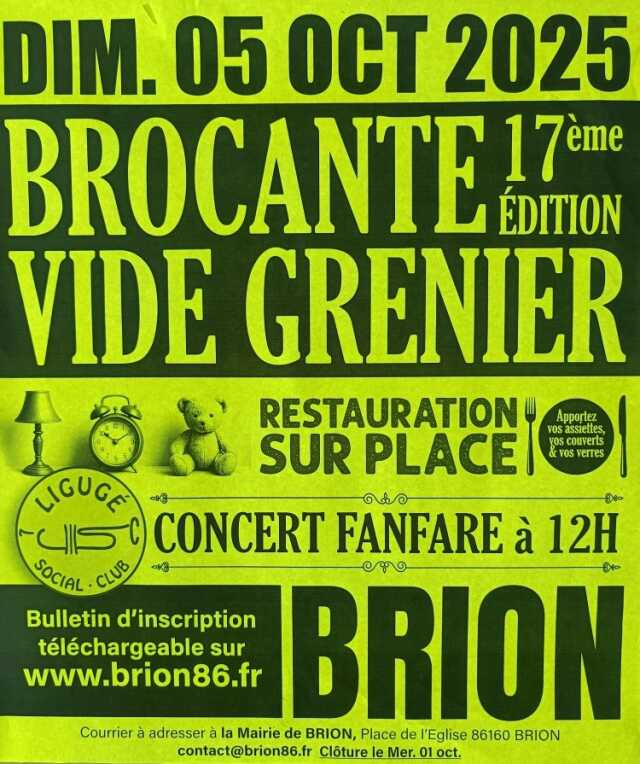 Brocante - Vide Grenier