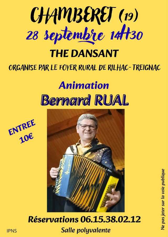 Thé Dansant animé par Bernard Rual