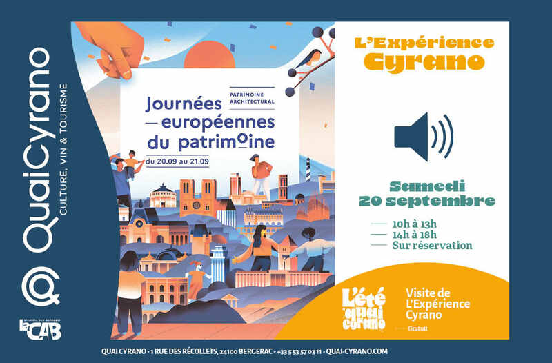 Journées Européennes du Patrimoine : Visite de L’Expérience Cyrano