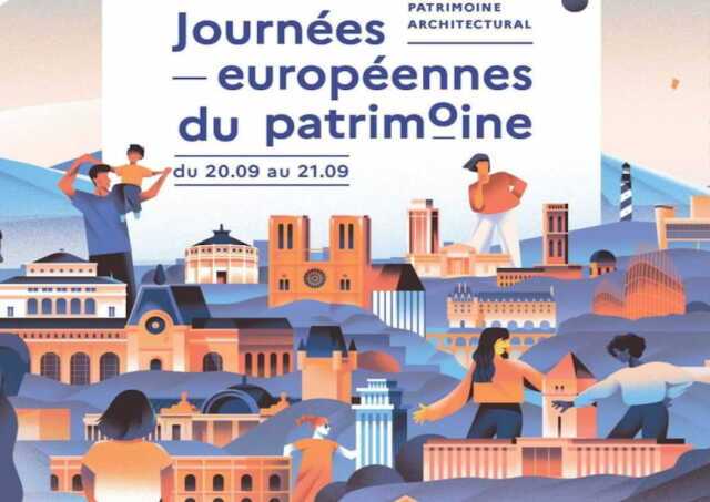 Journées européennes du Patrimoine : architecture des escaliers des maisons de la ville.