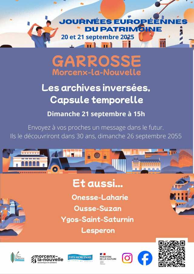 Journées Européennes du Patrimoine - Archives inversées, capsule temporelle
