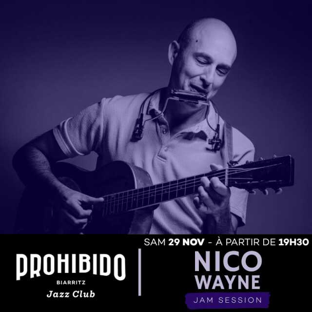 Prohibido Biarritz Jazz Club - Nico Wayne Toussaint, Jam session
