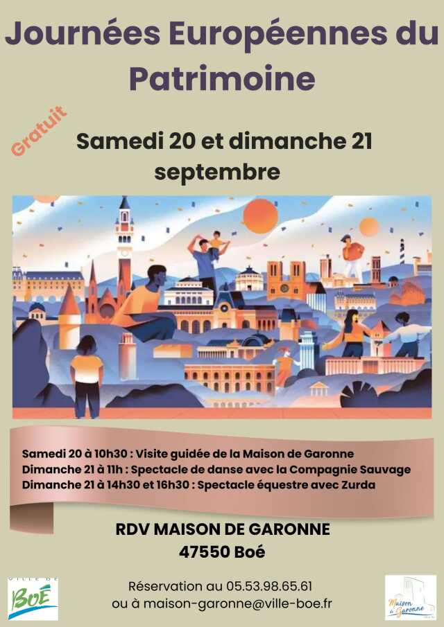 Journées du Patrimoine : Spectacle équestre - Maison Garonne