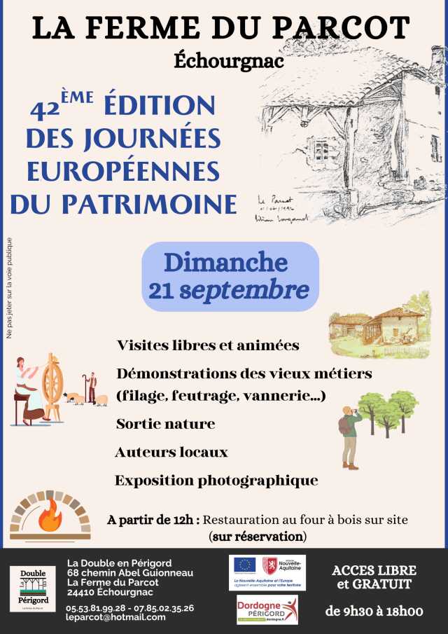 Journée du Patrimoine au Parcot
