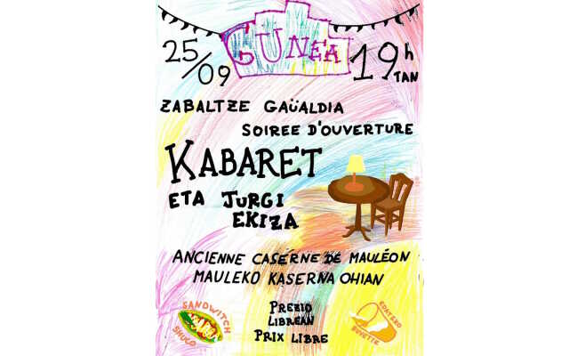 Cabaret : soirée d'ouverture