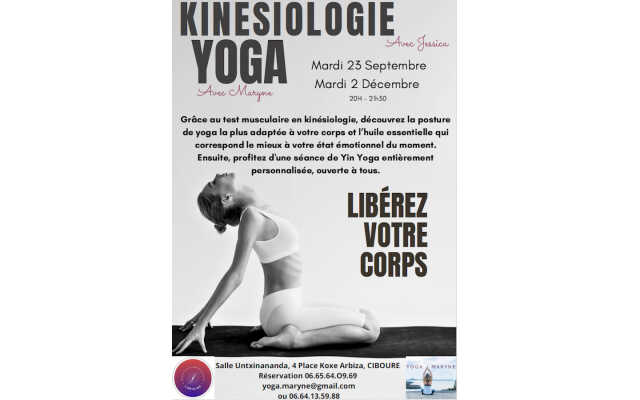 Kinésiologie & Yin Yoga – Libérez votre corps et vos émotions