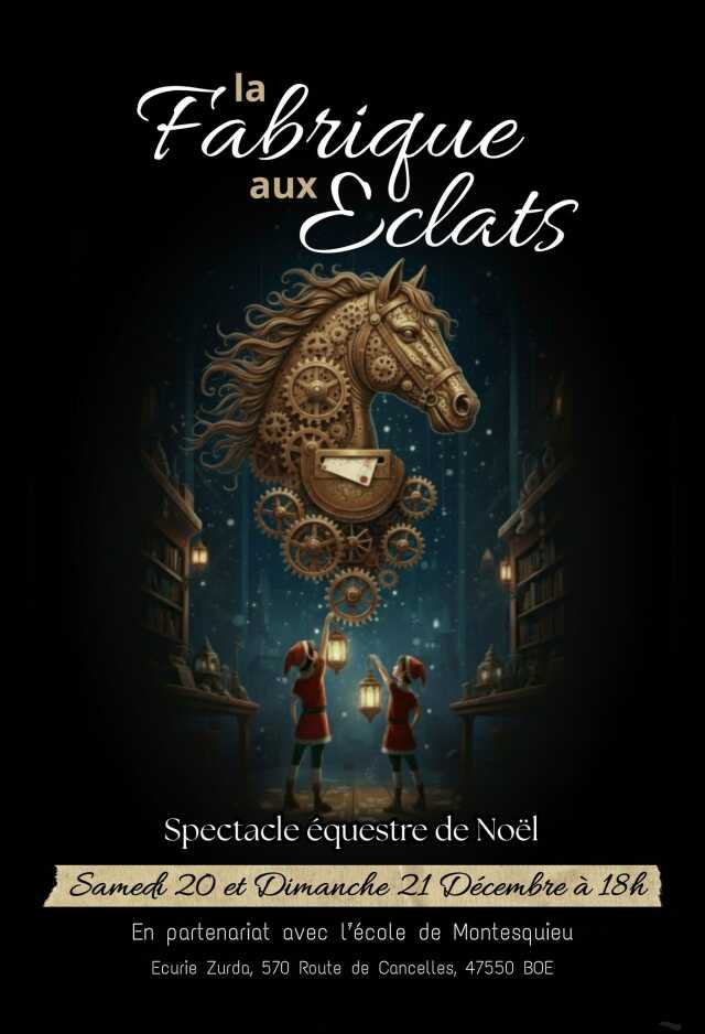 Spectacle équestre de Noël : 