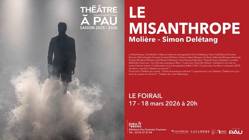 Théâtre à Pau - Le Misanthrope
