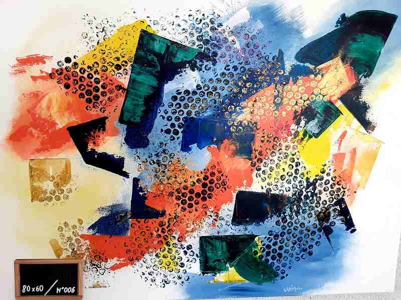 Exposition de peintures à l’acrylique