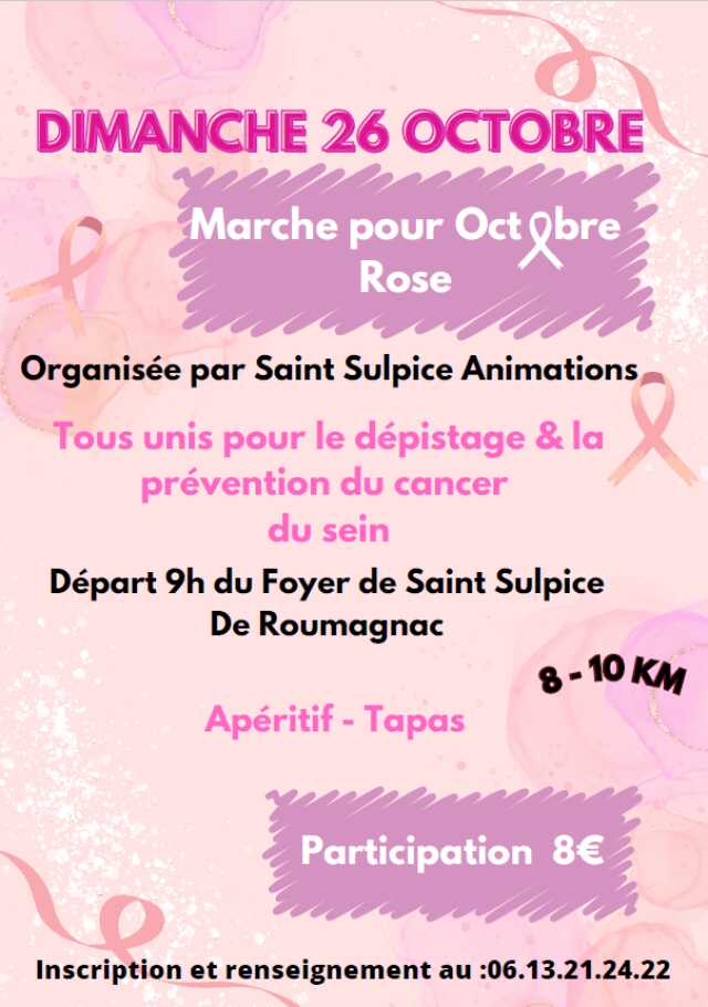 Marche pour Octobre Rose