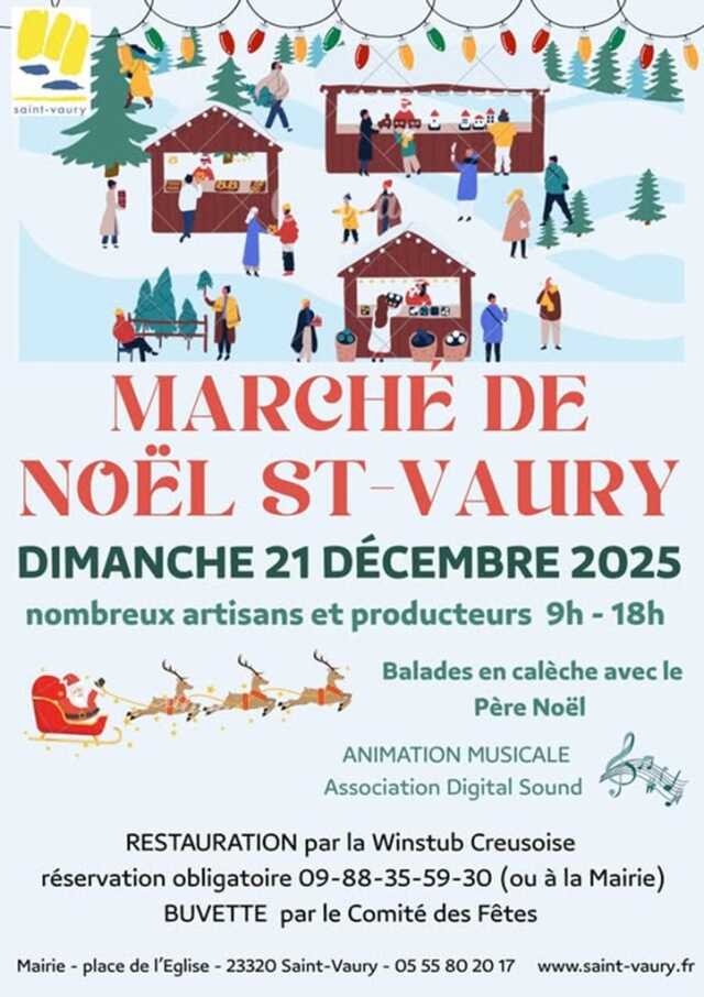 Marché de Noël de Saint-Vaury