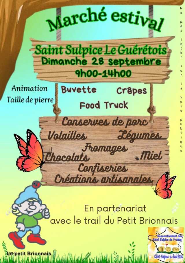 Marché estival