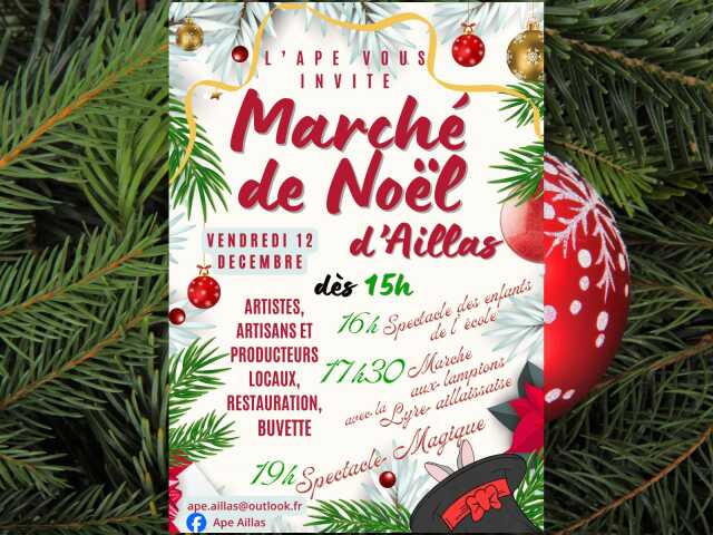 Marché de Noël d'Aillas
