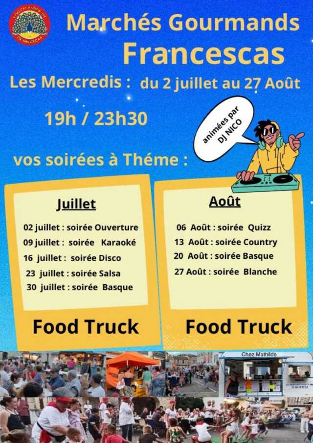 Marchés gourmands