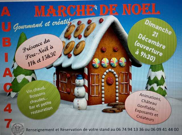 Marché de Noël d'Aubiac