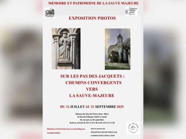 Sur les pas des Jacquets : Chemin convergents vers La Sauve-Majeure