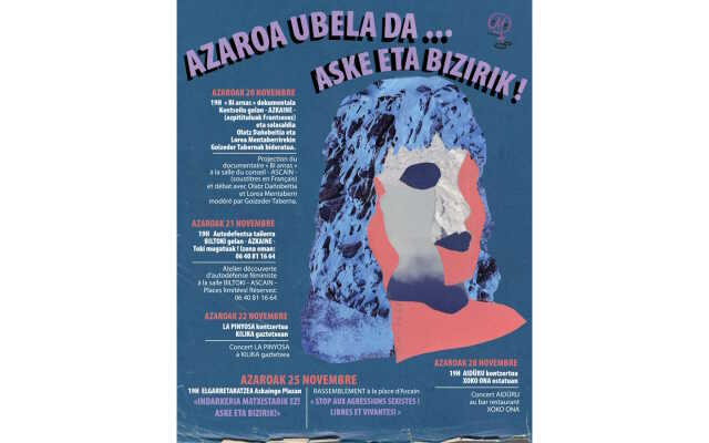 Novembre violet... libres et vivantes !