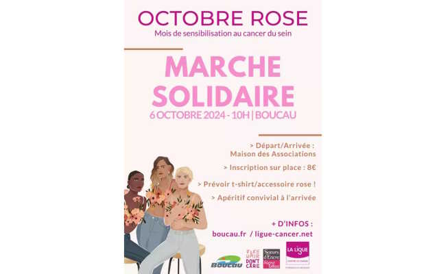 Octobre rose: marche solidaire