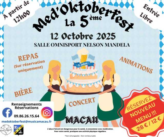 Méd'Oktoberfest - 5e édition à Macau