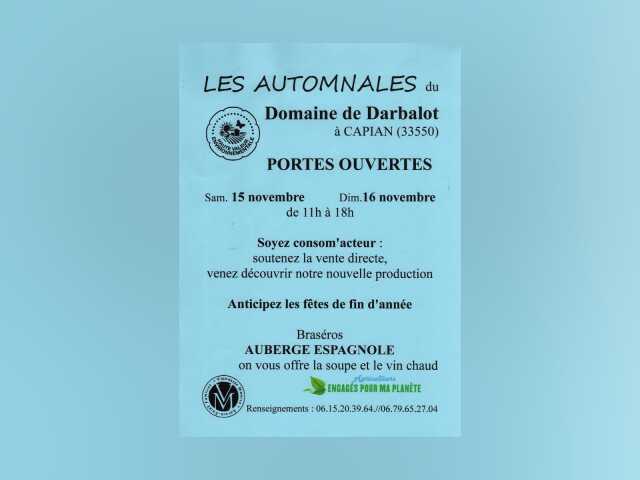 Les Automnales du Domaine de Darbalot