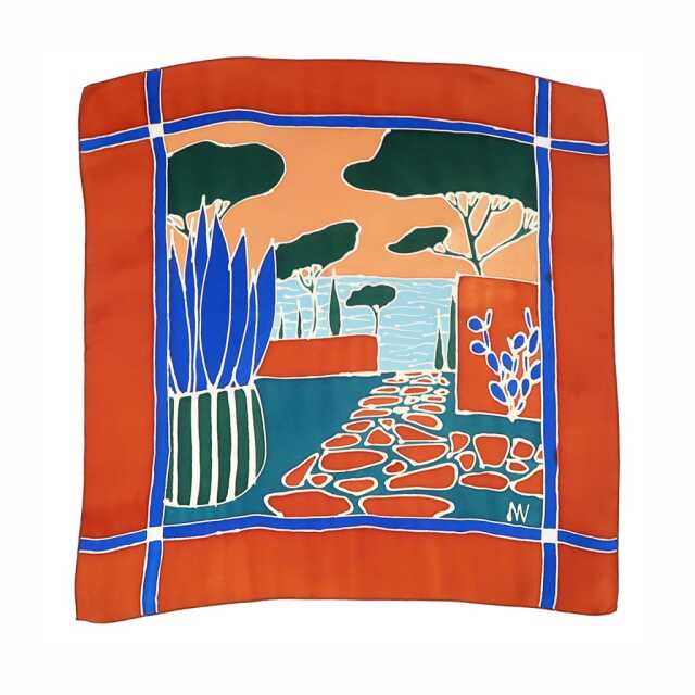 PARCC : atelier peinture sur soie, avec Marion Vallerin