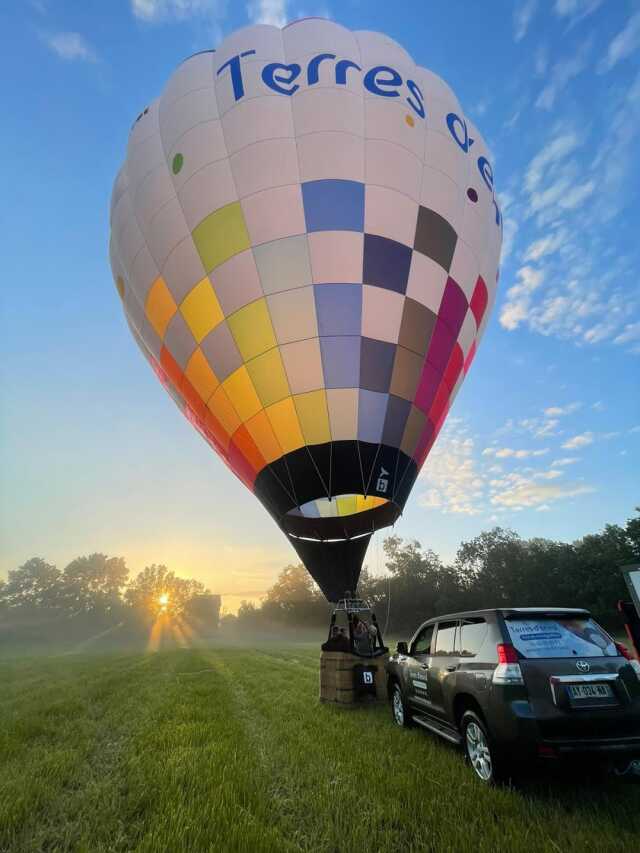 Balade en Montgolfière à Coulon