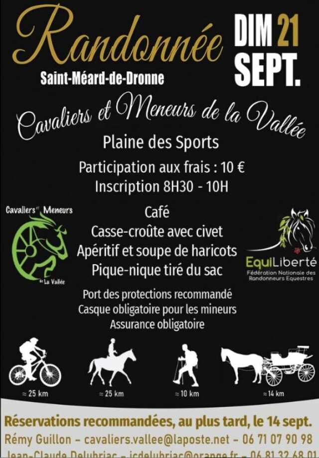 Randonnées pédestre, Vtt & équestre