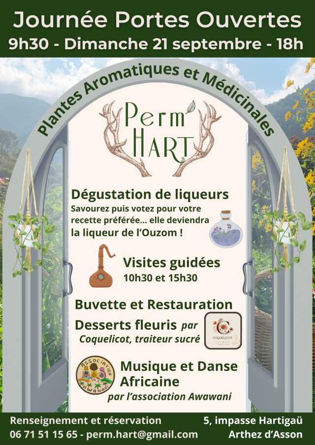 Journée Portes Ouvertes (plantes aromatiques et médicinales)